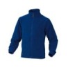 Chaqueta deltaplus polar con cremallera 2 bolsillos color azul talla 3xl