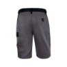 Pantalon de trabajo deltaplus bermuda cintura ajustable 5 bolsillos color gris talla s