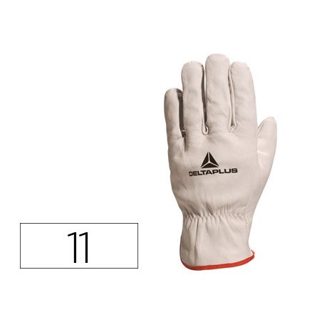 Guantes deltaplus piel vacuno especial para todo tipo de trabajos el mas vendido del mercado talla 11