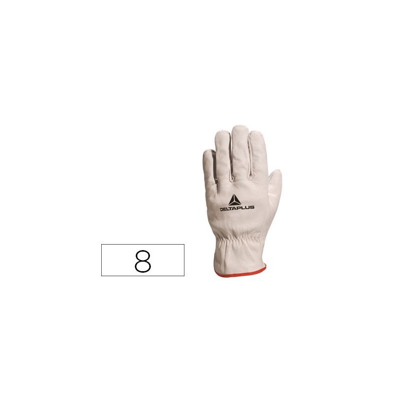 Guantes deltaplus piel vacuno especial para todo tipo de trabajos el mas vendido del mercado talla 8 Guantes deltaplus piel vacuno especial para todo tipo de trabajos el mas vendido del mercado talla 8