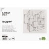 Bloc dibujo liderpapel lineal encolado 230x325mm 20 hojas 180 gr/m2 con recuadro