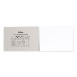 Bloc dibujo liderpapel artistico espiral 230x325mm 20 hojas 180g/m2 sin recuadro perforado