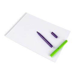 Bloc dibujo liderpapel artistico espiral 230x325mm 20 hojas 180g/m2 sin recuadro perforado