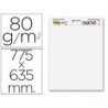 Bloc congreso post-it liso 775x635 mm 30 hojas 80g/m2 pack 21 gratis