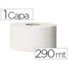 Papel higienico tork minijumbo 1 capa 290 mt para dispensador t2