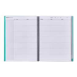 Cuaderno de todas las clases sv additio plan mensual del curso evaluacion continua y programacion semanal 22,5x31cm