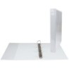 Carpeta canguro 4 anillas mixtas 25mm esselte a4 plastico blanca