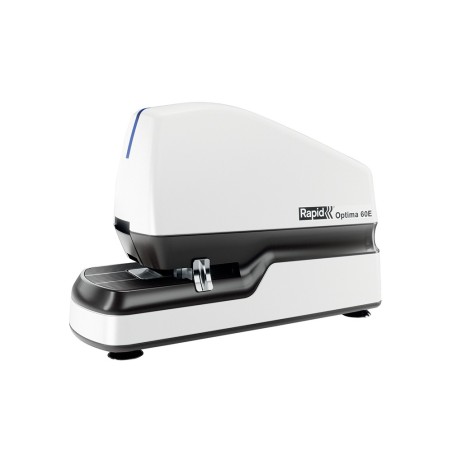 Grapadora rapid electrica optima 60 blanco/negro capacidad hasta 60 hojas