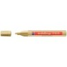 Rotulador edding punta fibra 750 oro punta redonda 2-4 mm