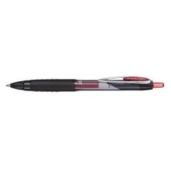 Boligrafo uni-ball signo 207e retractil 0,7 mm color rojo