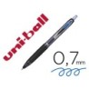 Boligrafo uni-ball signo 207e retractil 0,7 mm color azul