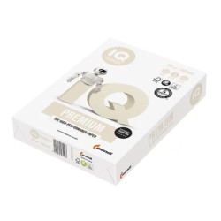 Papel fotocopiadora iq premium din a4 90 gramos paquete de 500 hojas