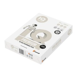 Papel fotocopiadora iq premium din a4 80 gramos paquete de 500 hojas