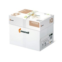 Papel fotocopiadora iq premium din a3 80 gramos paquete de 500 hojas