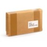 Caja para embalar libros q-connect carton reciclado canal simple 3 mm color kraft 400x290x75 mm