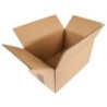 Caja para embalar q-connect americana carton reciclado canal simple 5 mm color kraft 400x290x220 mm