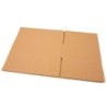 Caja para embalar q-connect americana carton reciclado canal simple 5 mm color kraft 400x290x220 mm