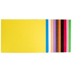 Goma eva liderpapel 50x70cm 60g/m2 espesor 2mm textura toalla verde
