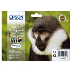 Ink-jet epson t0895 multipack stylus s21/ sx100/sx105/ sx115/sx215/sx218/ sx400/sx40/ sx415 bx300 negro