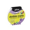Cinta adhesiva plico doble cara 20 mt x 15 mm