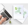 Papel fotocopiadora q-connect ultra white din a4 160 gramos paquete de 250 hojas
