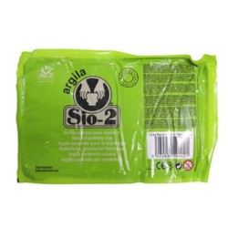 Arcilla argila sio-2 color blanco paquete de 1,5 kg
