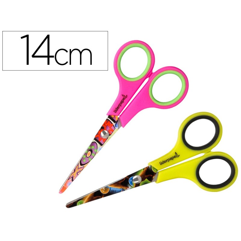 Tijera liderpapel hip hop 14cm unidad Tijera liderpapel hip hop 14cm unidad