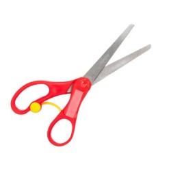 Tijera liderpapel 15 cm con resorte para facilitar el corte unidad