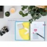 Cuaderno espiral a4 micro antartik tapa forrada 120h 90 gr cuadro 5mm 5 bandas 4 taladros color azul