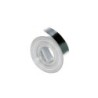 Cinta dymo aluminio 12mm x 4,8mt sin adhesivo para rotuladora
