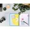 Cuaderno espiral a4 micro antartik tapa forrada 120h 90 gr horizontal 5 bandas 4 taladros color azul