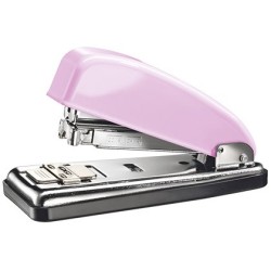 Grapadora petrus 226 rosa strawberry cream capacidad 30 hojas