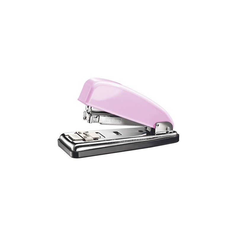 Grapadora petrus 226 rosa strawberry cream capacidad 30 hojas