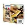 Ink-jet epson 16 multipack workforce wf-2010w wf-2510wf wf-2520nf wf-2530wf wf-2540wf negro amarillo cian y magenta