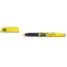 Rotulador pilot frixion light fluorescente borrable punta defibra color amarillo