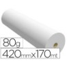 Papel reprografia ppc para planos 420mmx170mt 80gr
