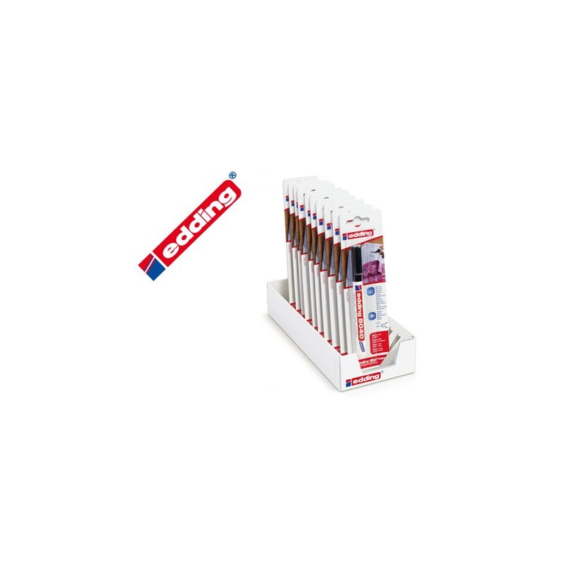 Rotulador edding 8040/1 para tejido color negro Rotulador edding 8040/1 para tejido color negro