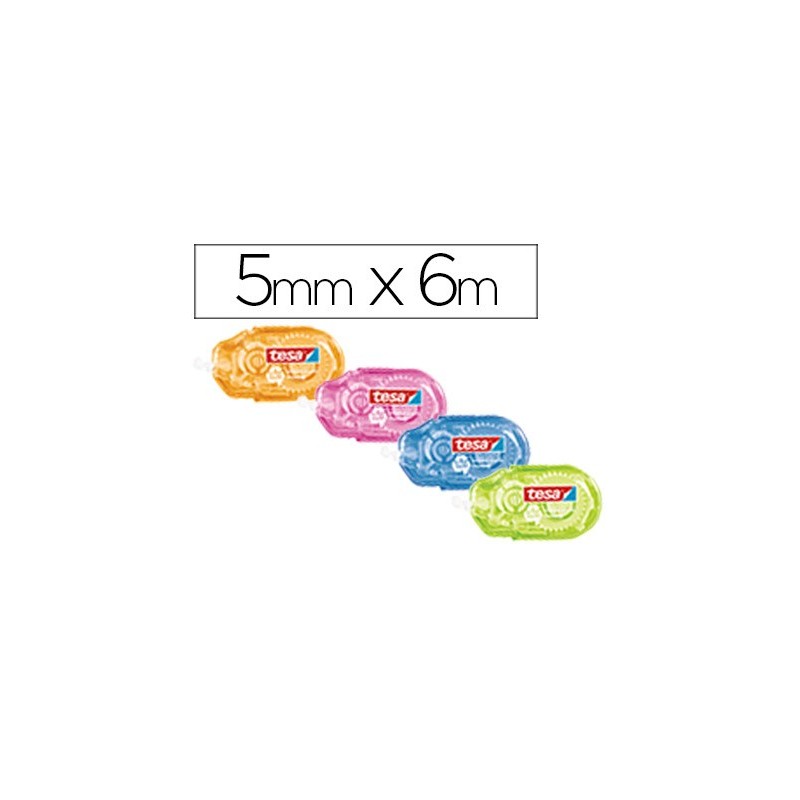 Corrector tesa cinta mini 5 mm x 6 mt Corrector tesa cinta mini 5 mm x 6 mt