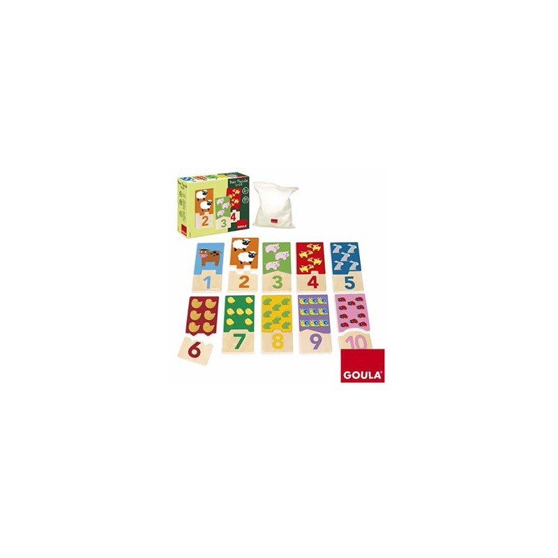 Puzle goula infantil duo 1-10