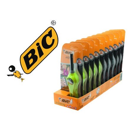 Encendedor bic megalighter multiusos con gancho retractil