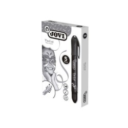 Barra de maquillaje jovi twist make-up negro caja de 5 unidades