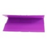 Carpeta liderpapel gomas plastico folio solapas color lila