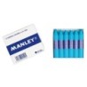 Lapices cera manley unicolor celeste claro n.41 caja de 12 unidades