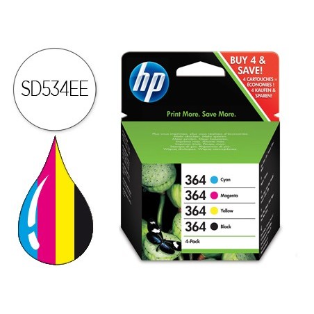 Ink jet hp 364 3070a b8550 c53244/5380/63244/6380/510a d5460/b010a/109a/109d/f/209a c210a/c 5520/6520colornegro