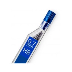 Minas staedtler mars micro grafito 0,7 mm hb tubo con 12 minas