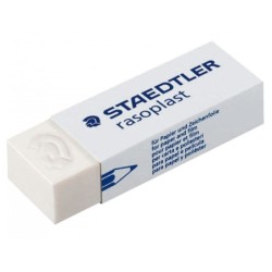 Goma de borrar staedtler 526 b40 plastico unidad
