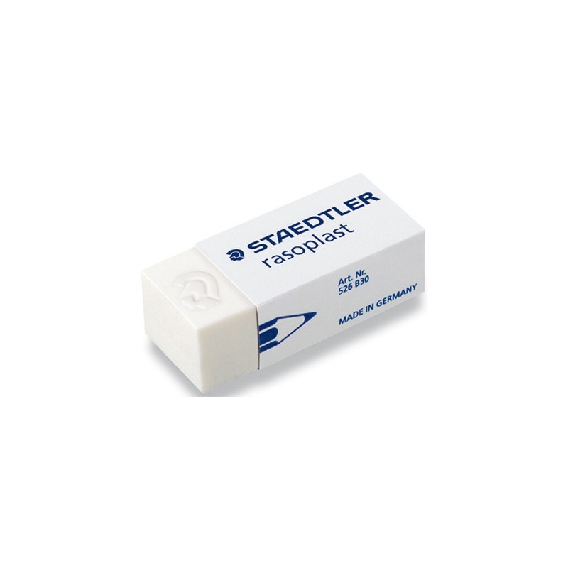 Goma de borrar staedtler 526 b30 plastico unidad