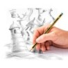 Lapices de grafito staedtler noris n.4 2h unidad