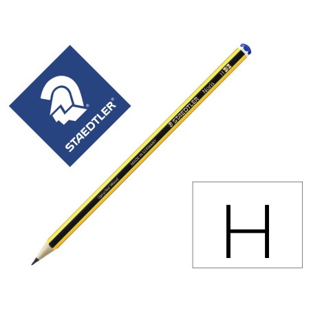 Lapices de grafito staedtler noris n.3 h unidad