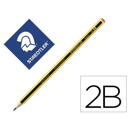Lapices de grafito staedtler noris n.0 2b unidad